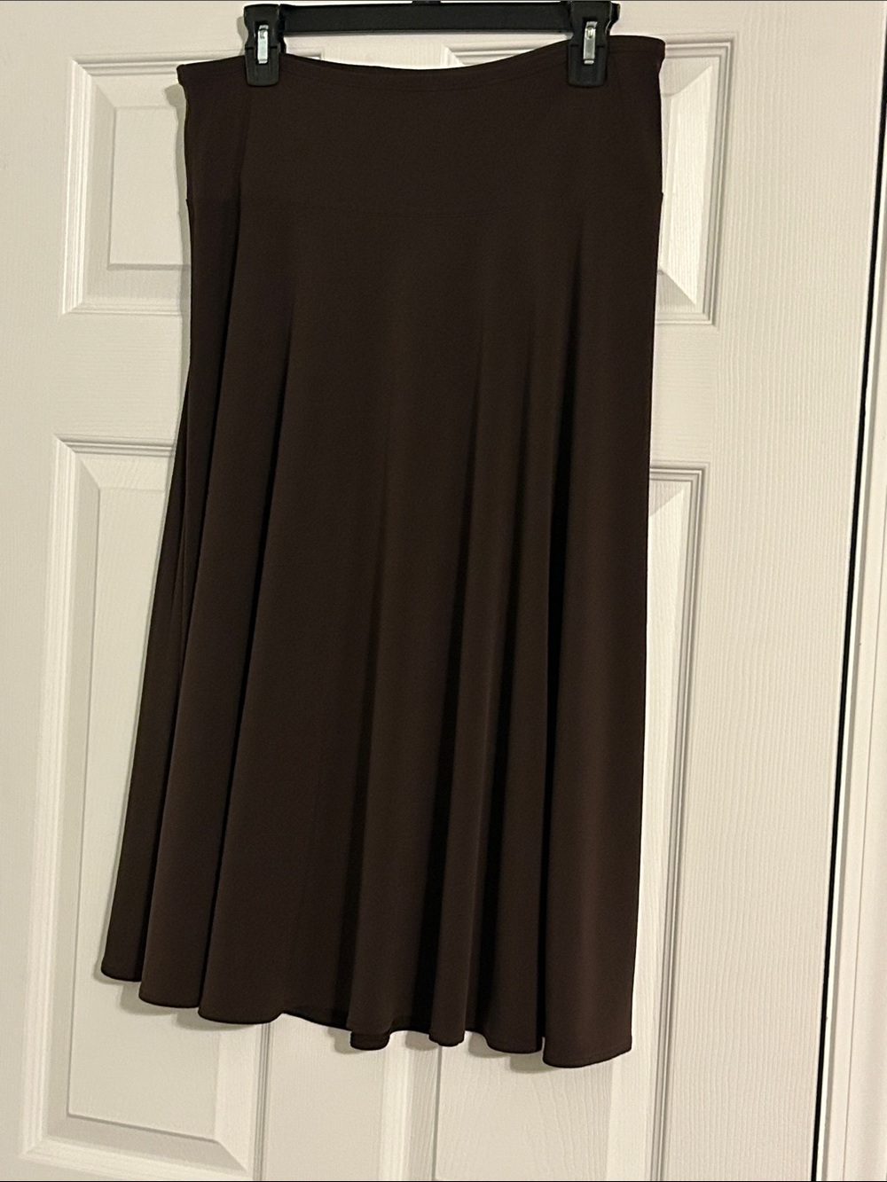 East 5th Chocolate Brown A-Line Skirt